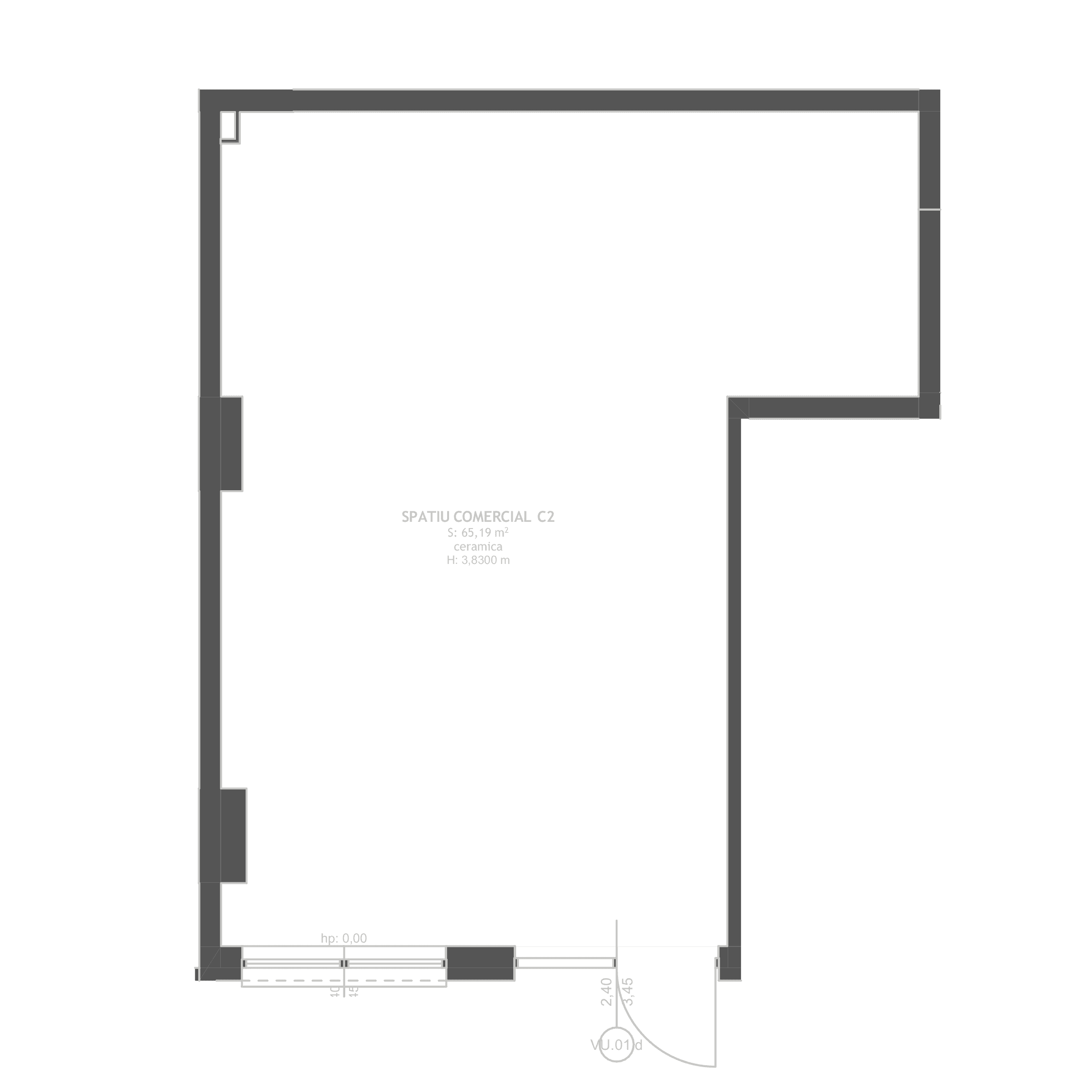 Plan apartament C2