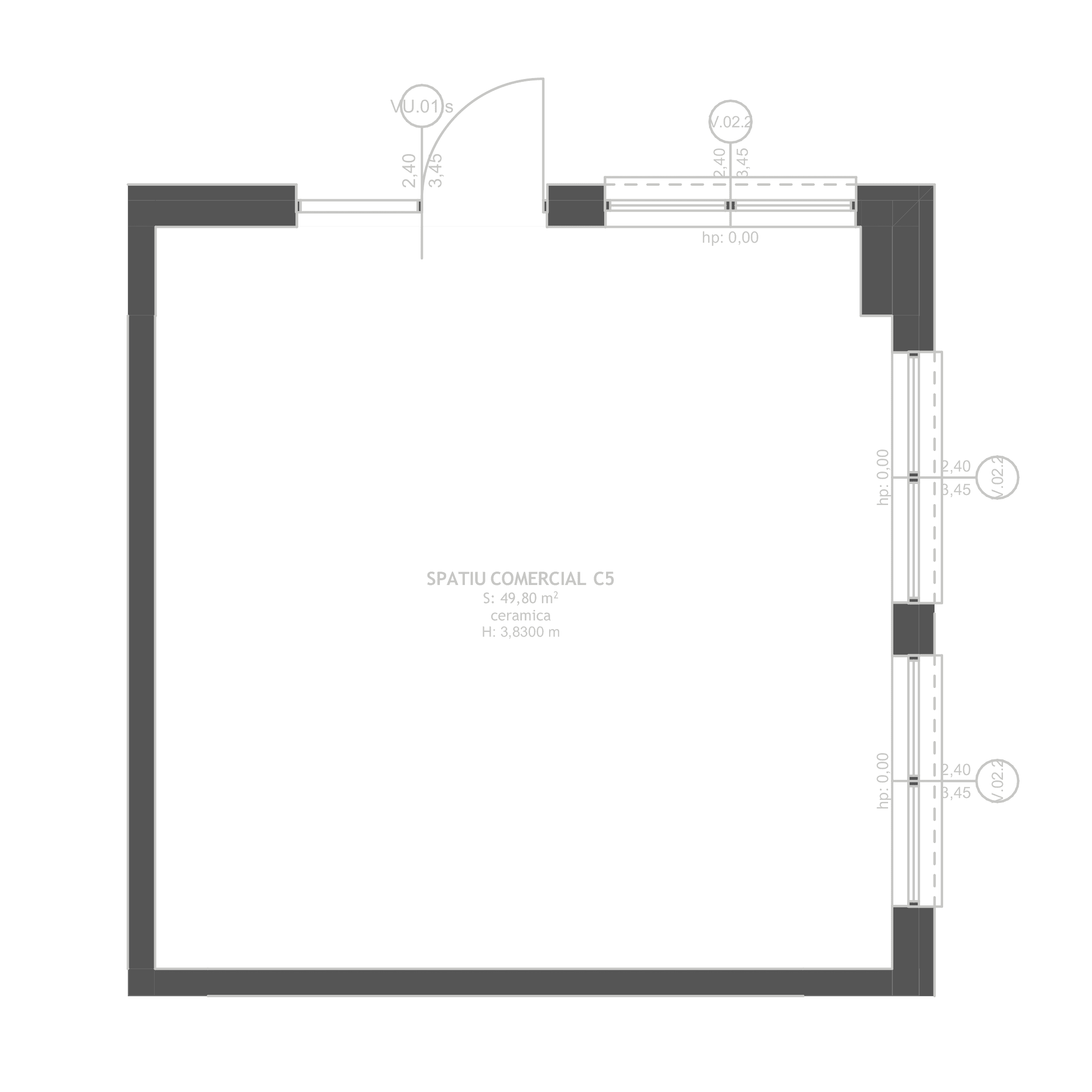 Plan apartament C5