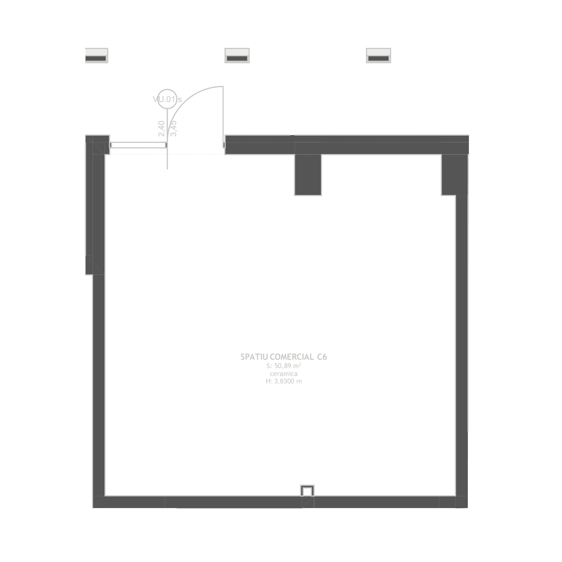 Plan apartament C6
