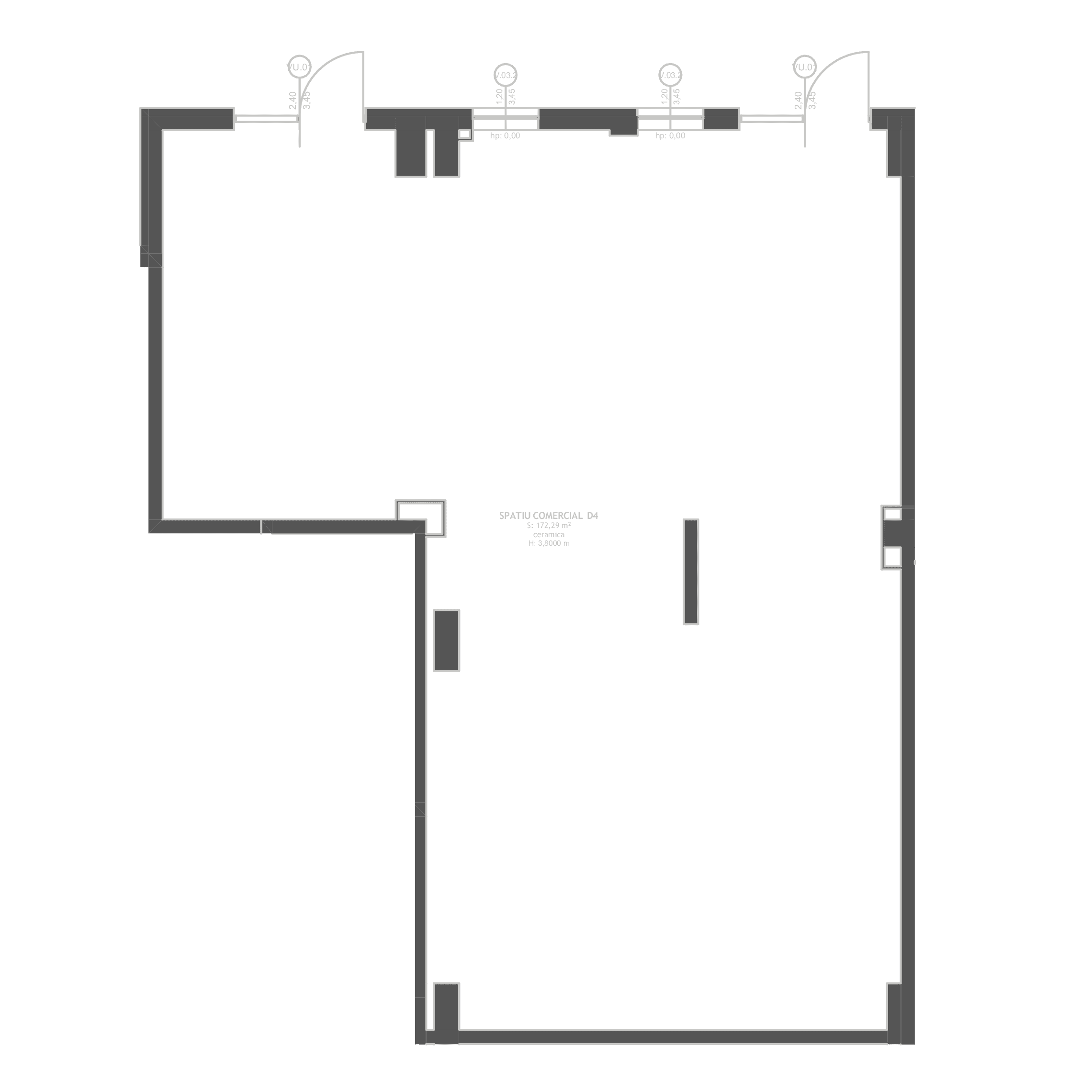 Plan apartament D4