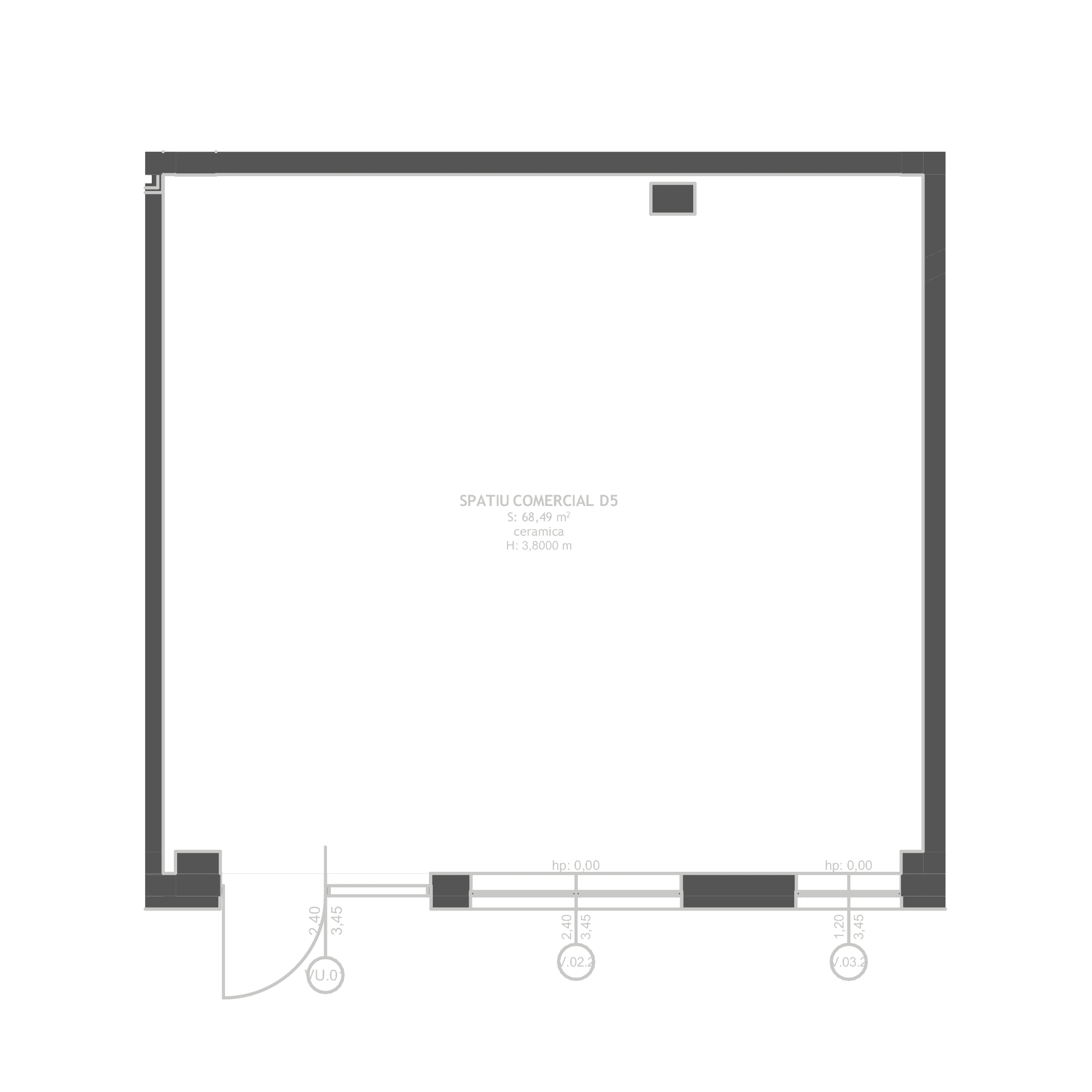 Plan apartament D5