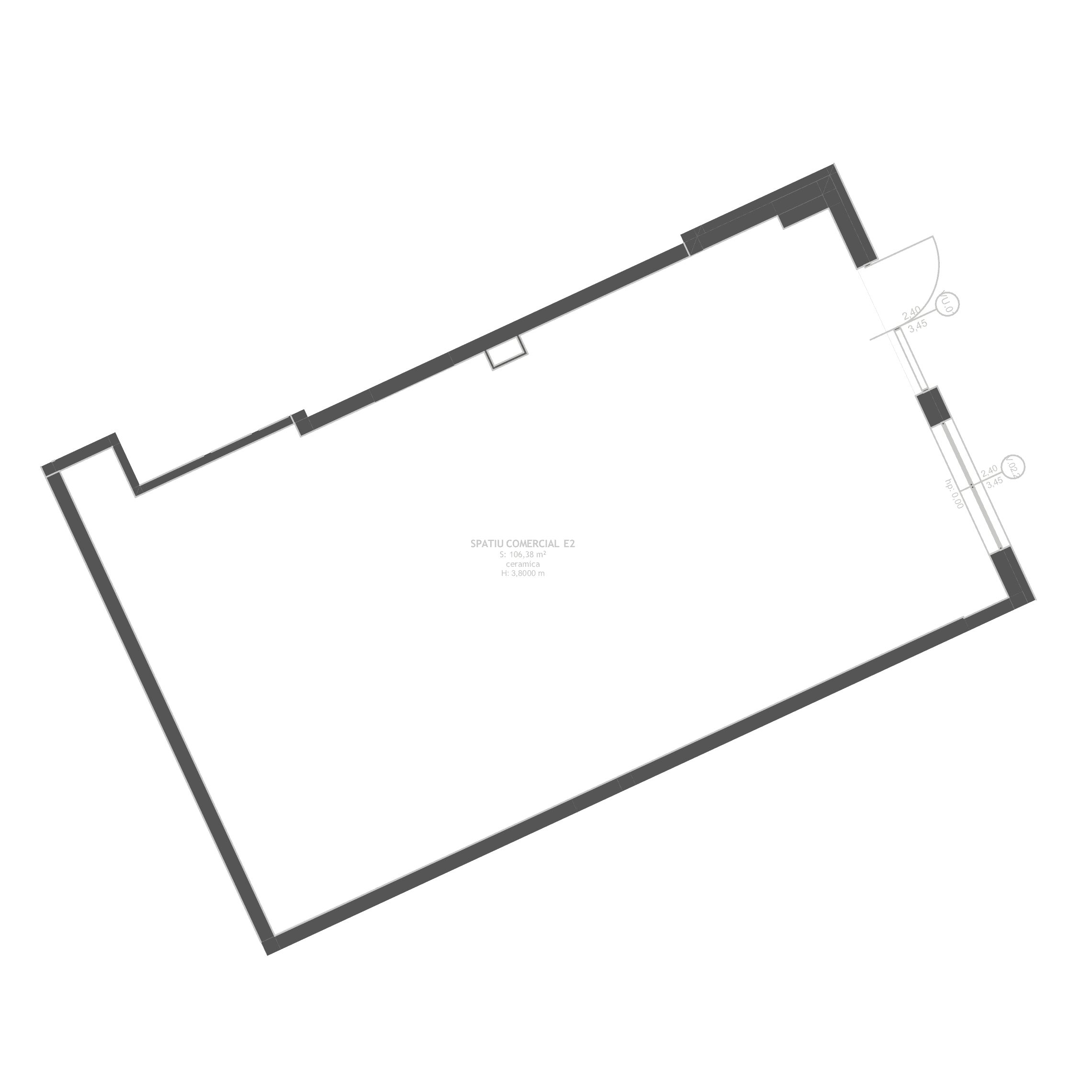 Plan apartament E2
