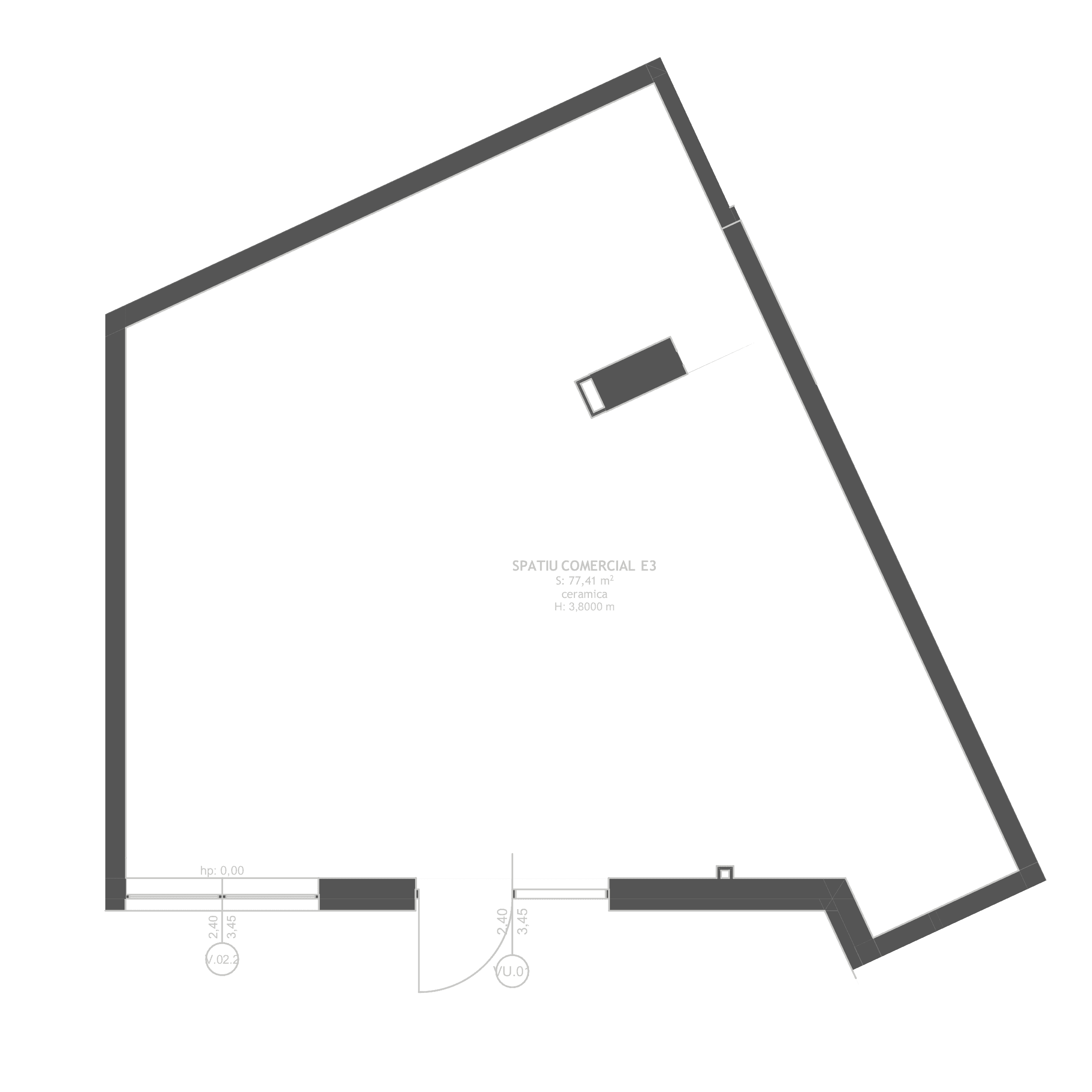 Plan apartament E3