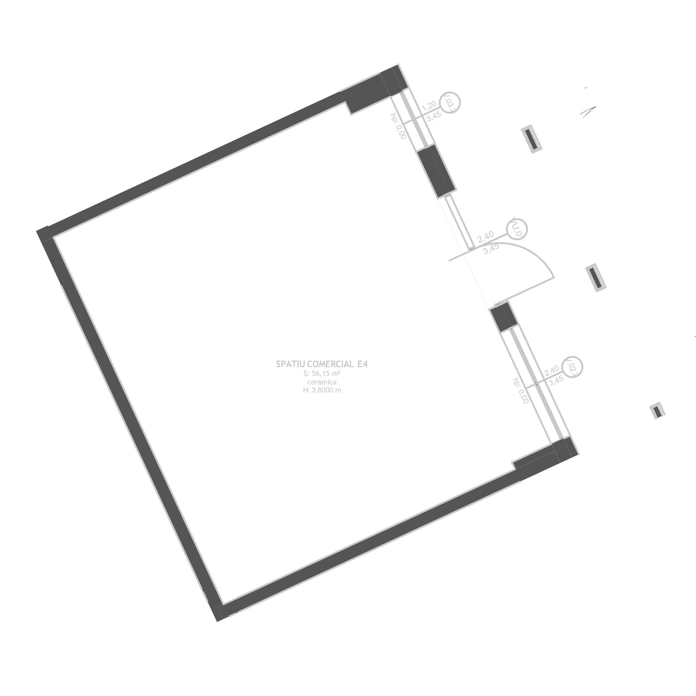 Plan apartament E4